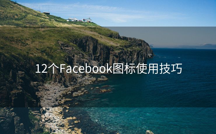 12个Facebook图标使用技巧