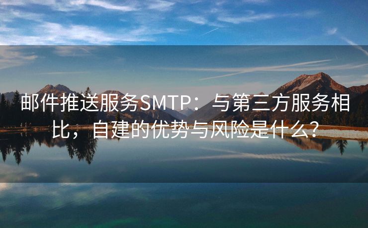 邮件推送服务SMTP：与第三方服务相比，自建的优势与风险是什么？