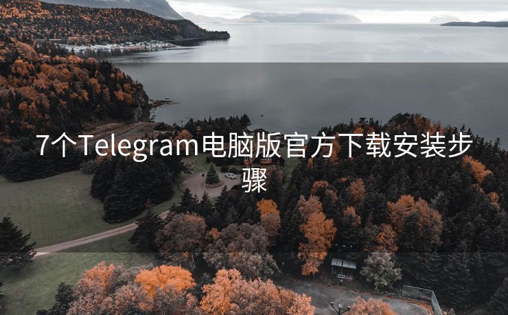 7个Telegram电脑版官方下载安装步骤