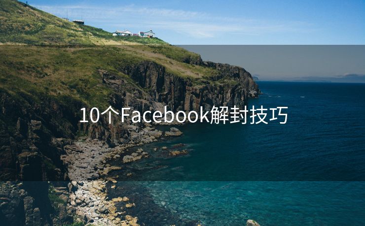 10个Facebook解封技巧