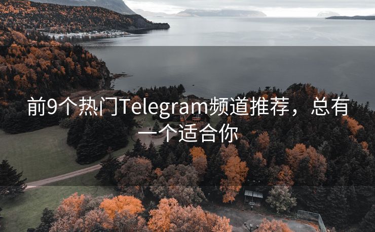 前9个热门Telegram频道推荐，总有一个适合你