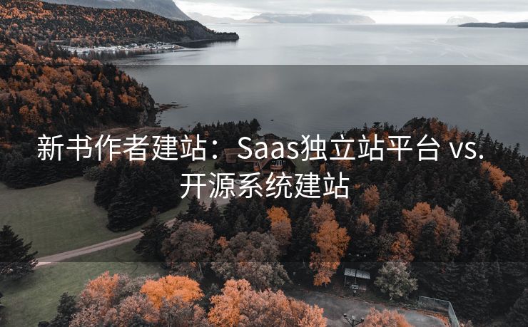 新书作者建站：Saas独立站平台 vs. 开源系统建站