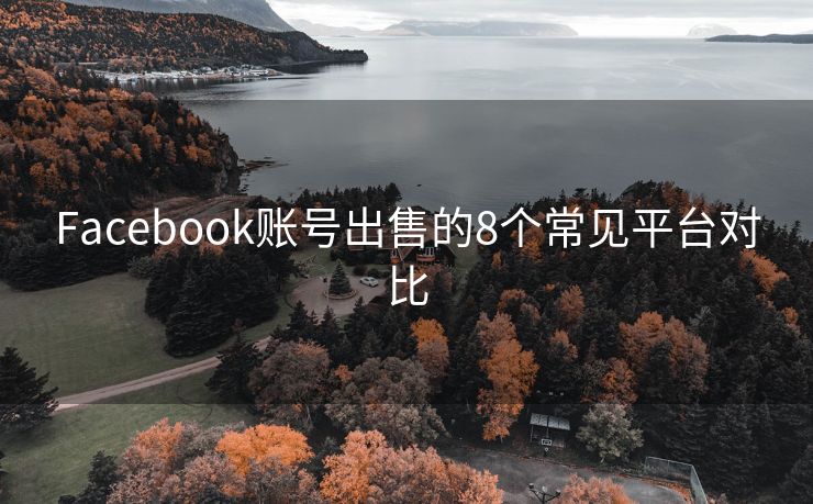 Facebook账号出售的8个常见平台对比