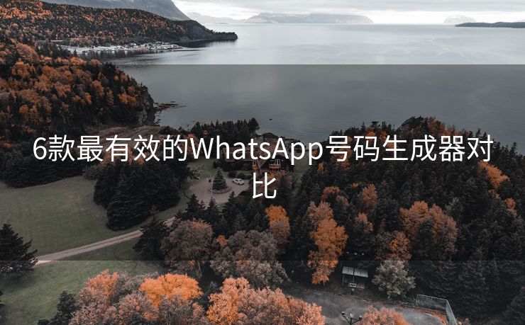 6款最有效的WhatsApp号码生成器对比