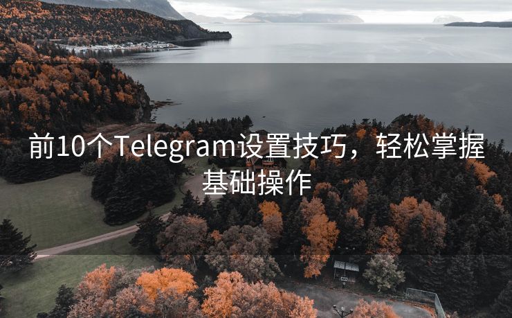 前10个Telegram设置技巧，轻松掌握基础操作