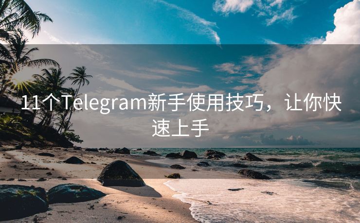 11个Telegram新手使用技巧，让你快速上手